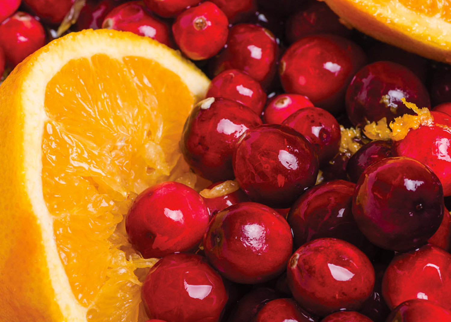 Sauce à la crème et compote de canneberge et orange Canards du Lac Brome