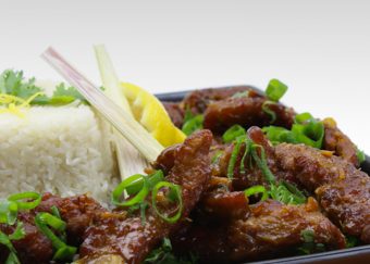 Général Tao de filets d’aiguillettes de canard, façon Hunan