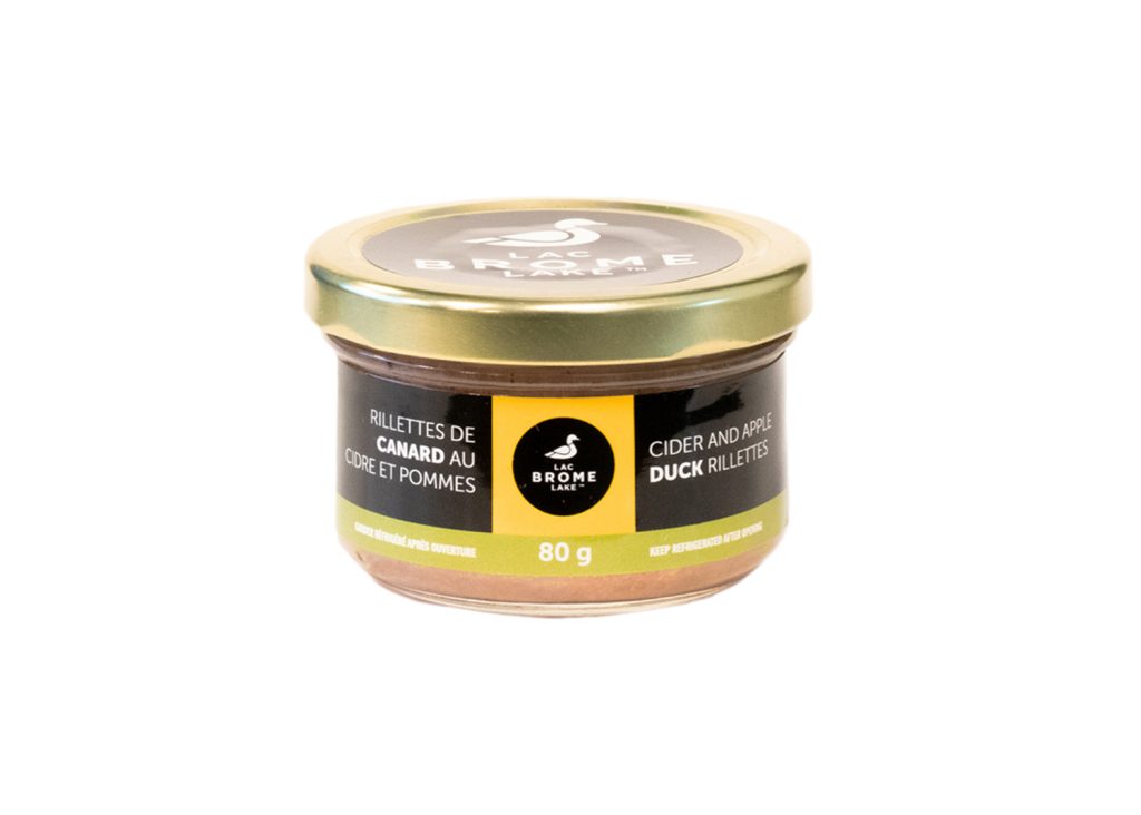 Cider and apple duck rillettes