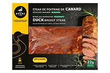 steaks de canard